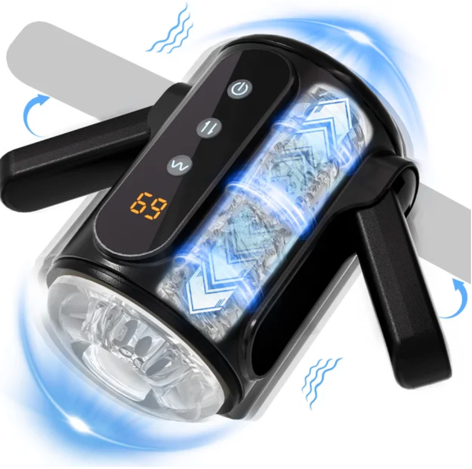 Opvouwbare handgrepen masturbator